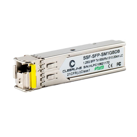Fiber Transceiver - 1G BiDi SFP 1310/1550nm 20km Simplex LC