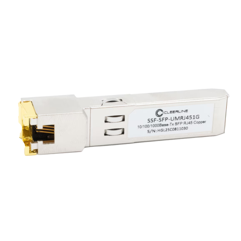 Fiber Transceiver - 1G Twisted Pair SFP 100m RJ45