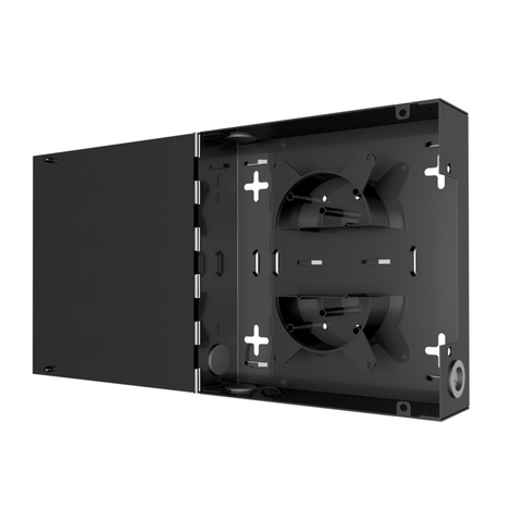 Fiber Enclosure - Metal Wall-Mount for 1 LGX Panel