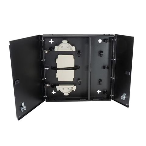 Fiber Enclosure - Metal Wall-Mount for 2 LGX Panels