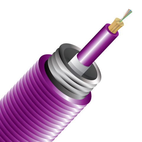 Aluminum Interlocking Armored Micro-Distribution Cable - SSF