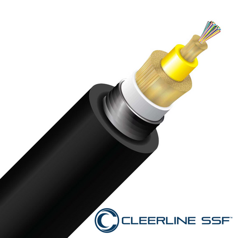 Armored Direct Burial Micro-Distribution Cable - SSF