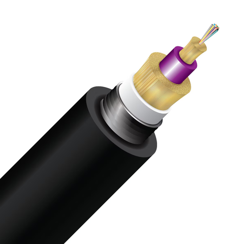 Armored Direct Burial Micro-Distribution Cable - SSF