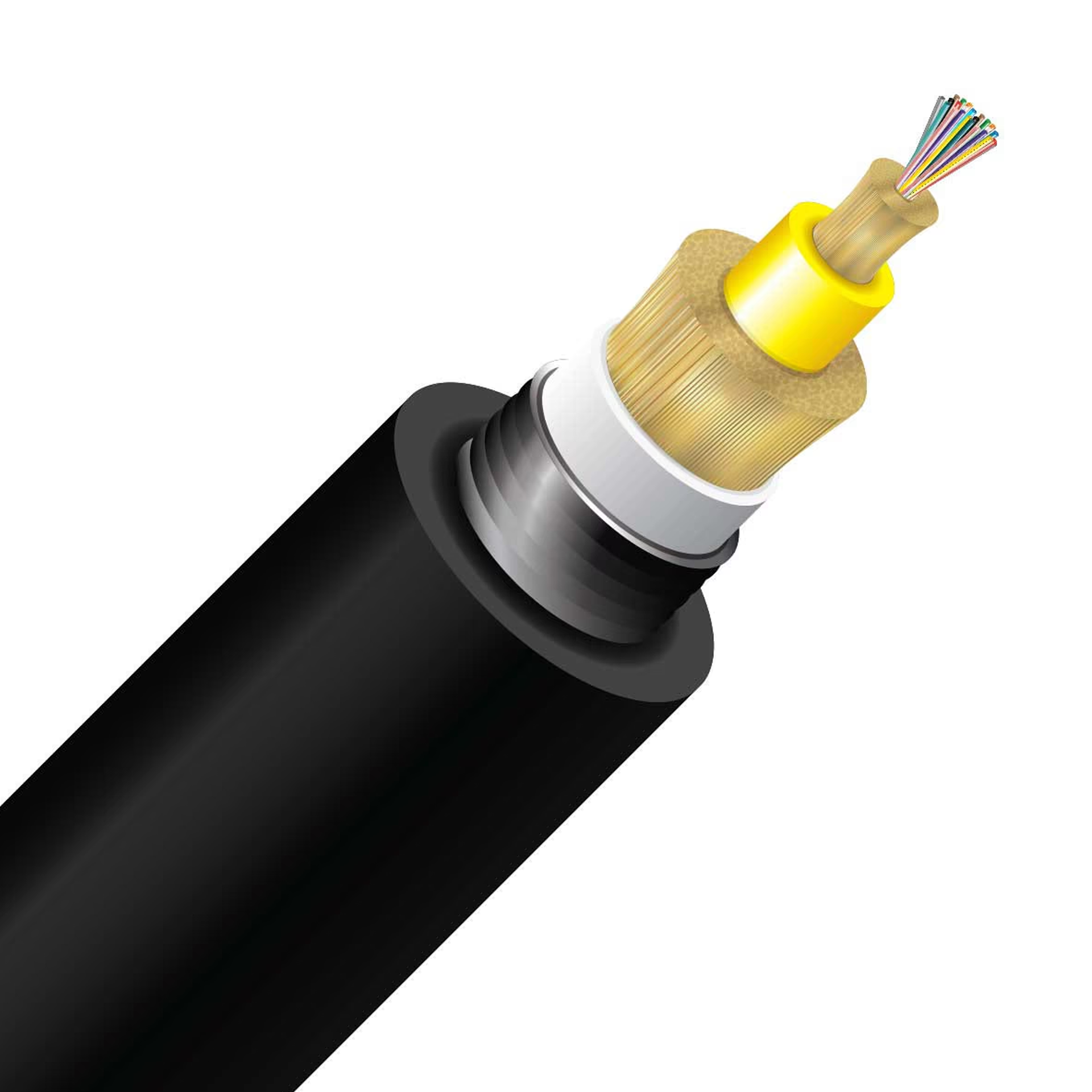 ORBAudioClearforceLightA2DC4.4Φ5極L1.2m Armored Direct Burial Micro-Distribution Cable - SSF – Cleerline