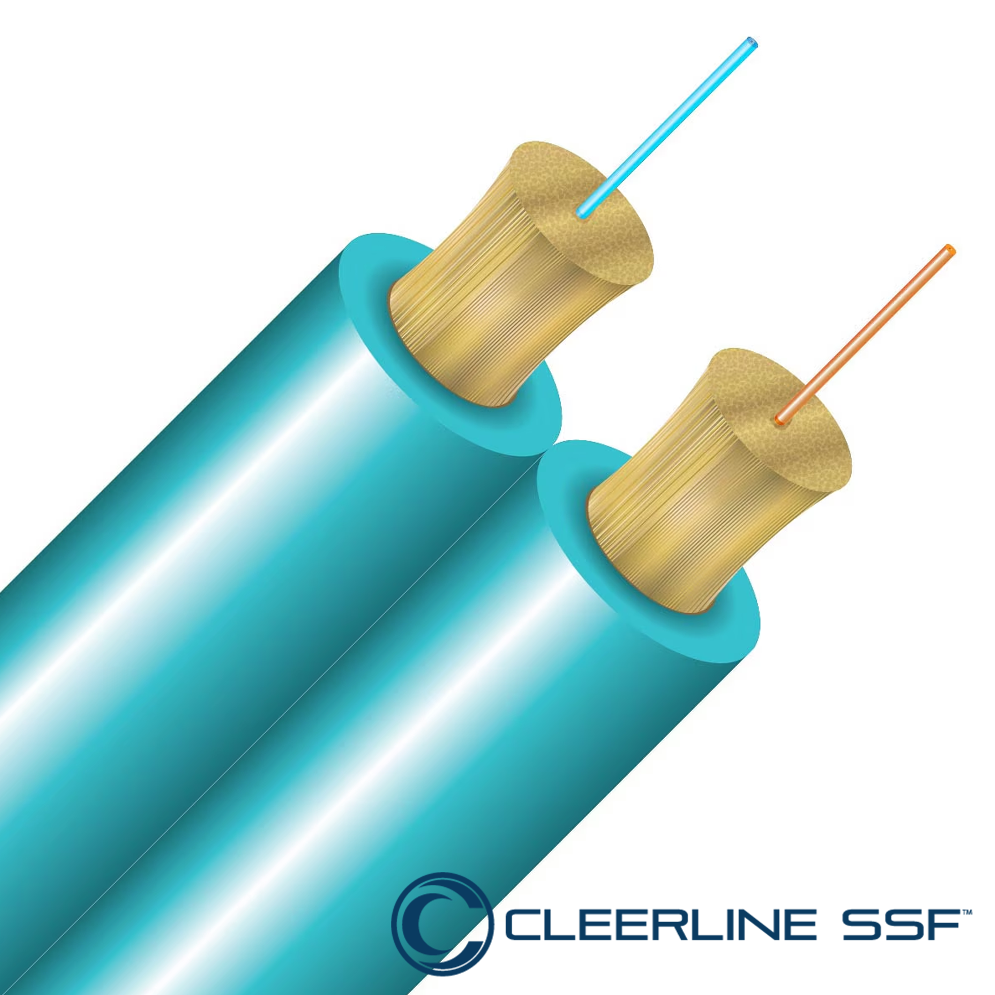 Duplex Multimode OM3 2x3.0mm Cable - SSF – Cleerline Technology Group